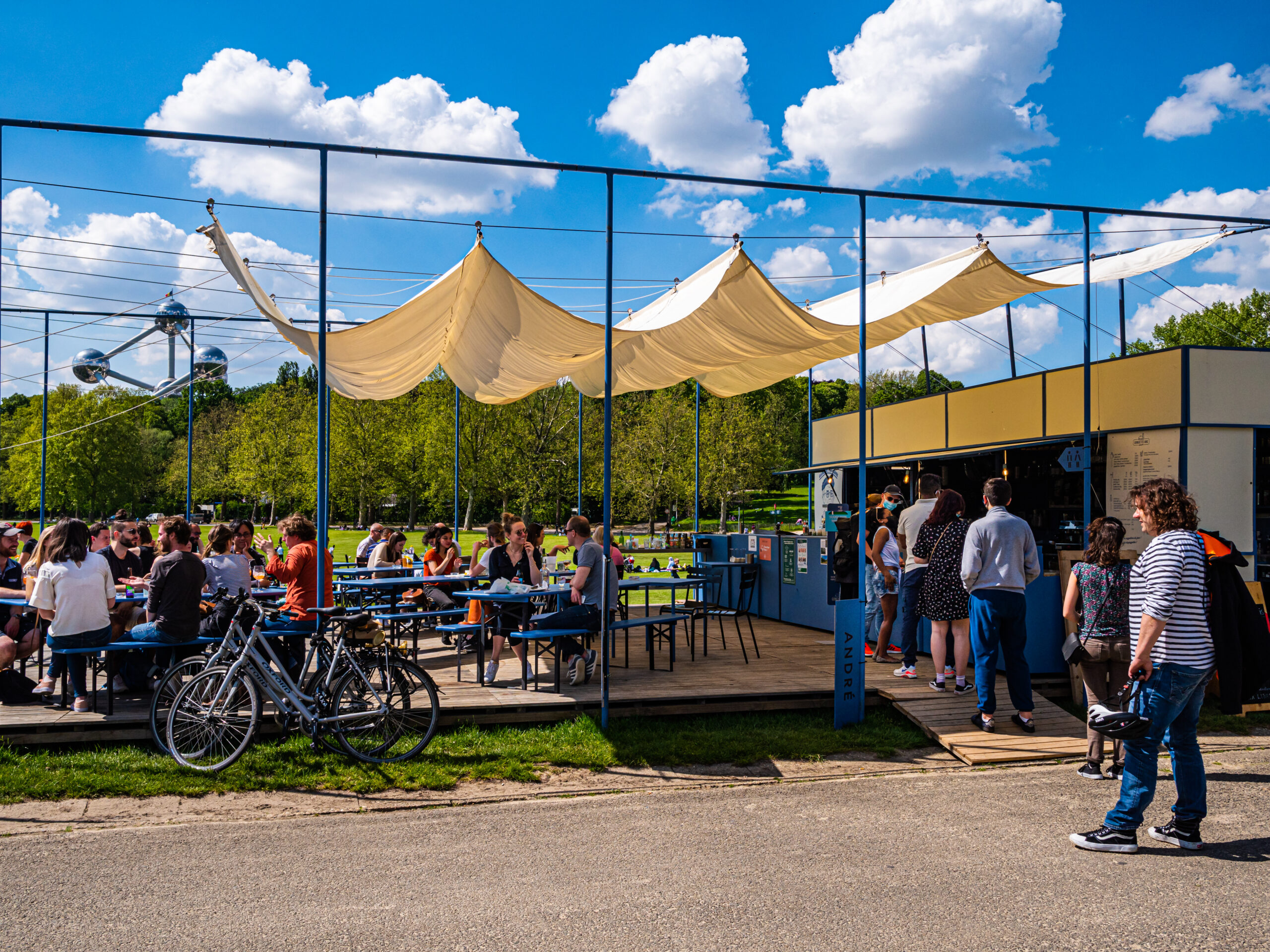 De guinguettes keren deze lente terug naar de Brusselse parken